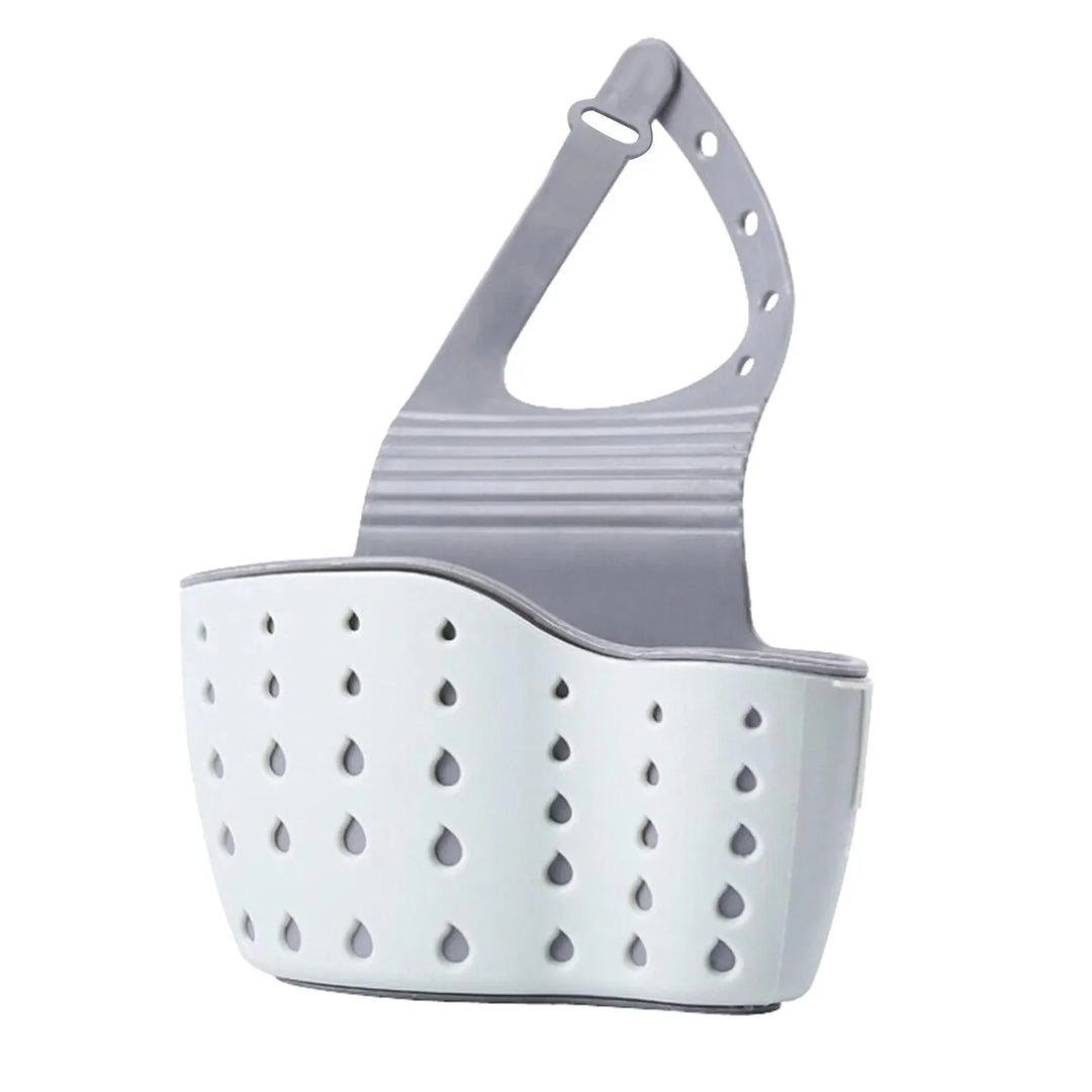 Lisslune | Suction Cup Sink Organizer with Trash Rack - Innovative Kitchen Storage Solution