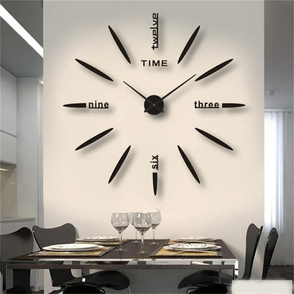 Lisslune | New large unique style acrylic wall clock