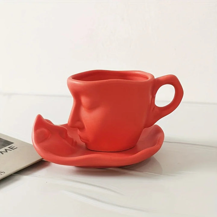 Lisslune | Love Forever Kiss Ceramic Mug