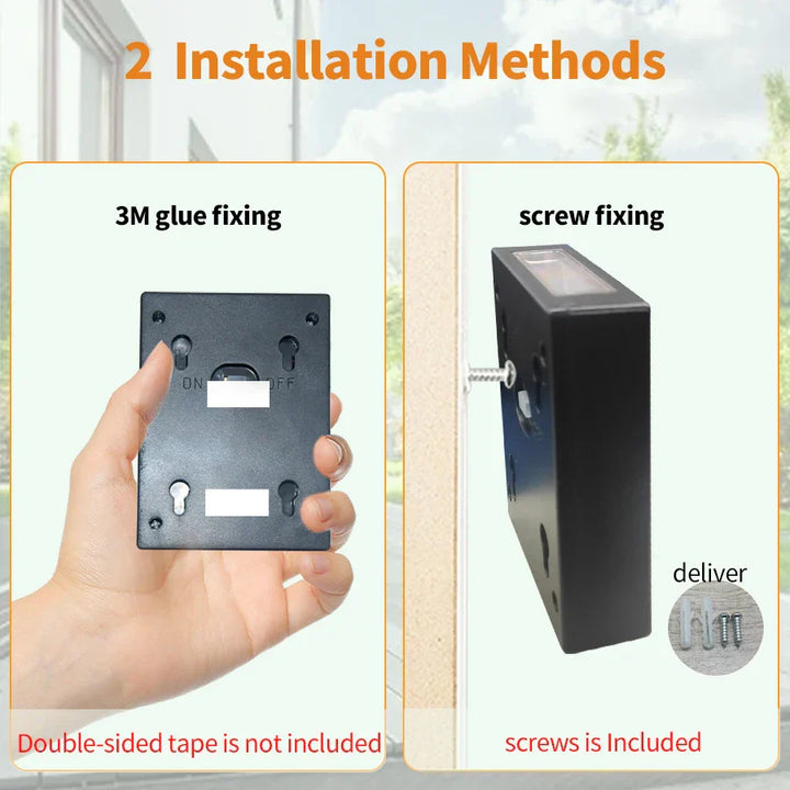 Lisslune | Waterproof LED Solar Wall Lamp: Up and Down Lighting for Balcony, Garden, Street and Landscape