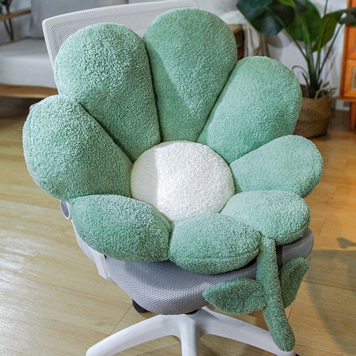 Lisslune | Golden Blossom Sunflower Soft Seat Cushion