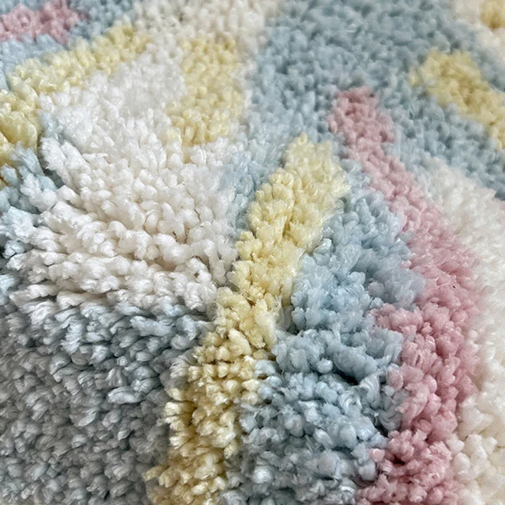 Rynx | Tufting Butterfly Bathroom Mat Living Room Rug Bath Mat Bedside Rug Soft Bedroom Floor Pad Aesthetic Home Decor 60x60cm