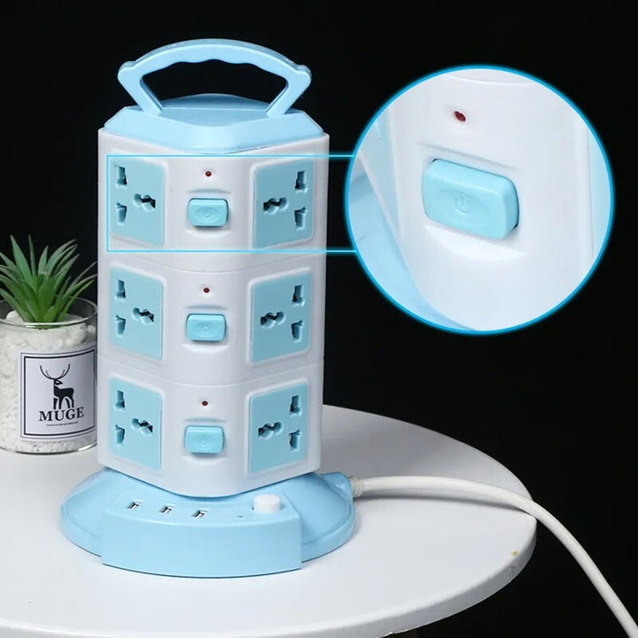 Lisslune | Tower Design Surge Protector Vertical Power Strip