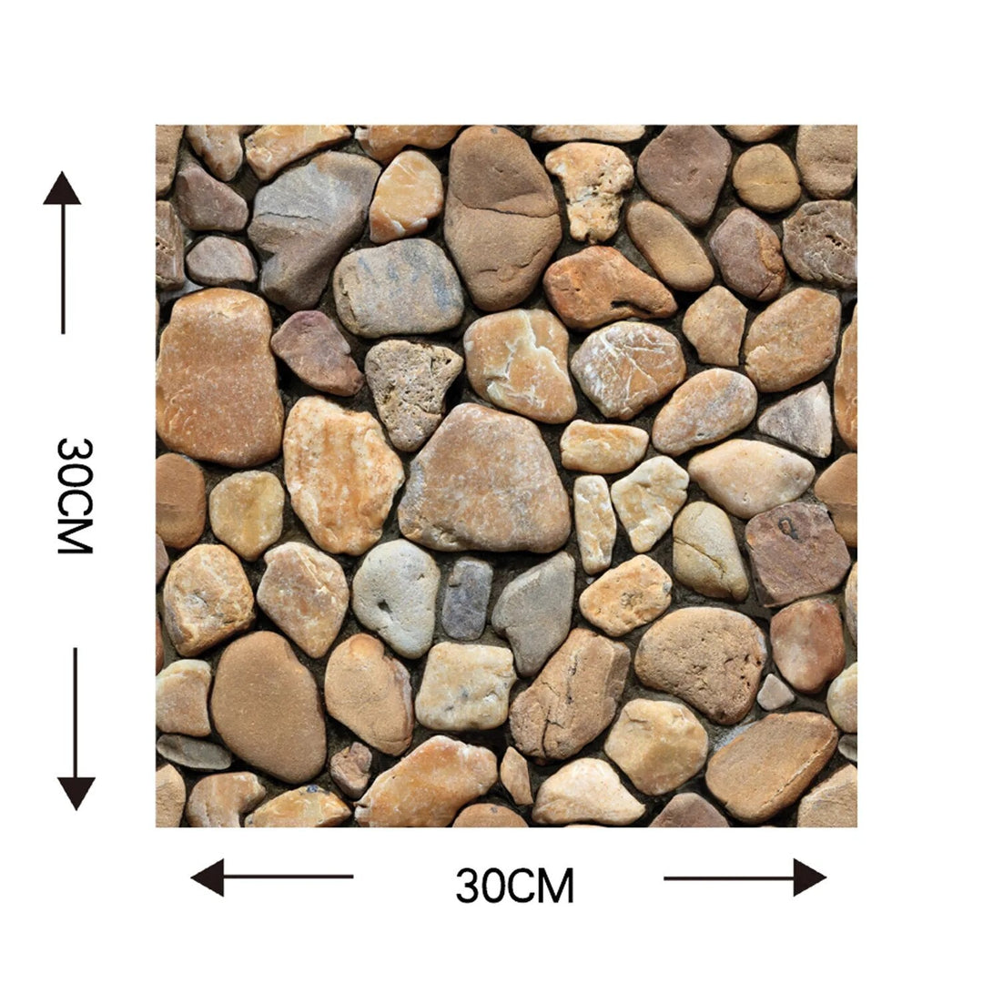 Lisslune | 3D Wall Brick Pattern Decal