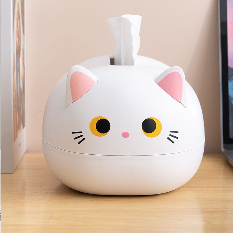 Lisslune | Cat Shaped Desktop Tissue Box
