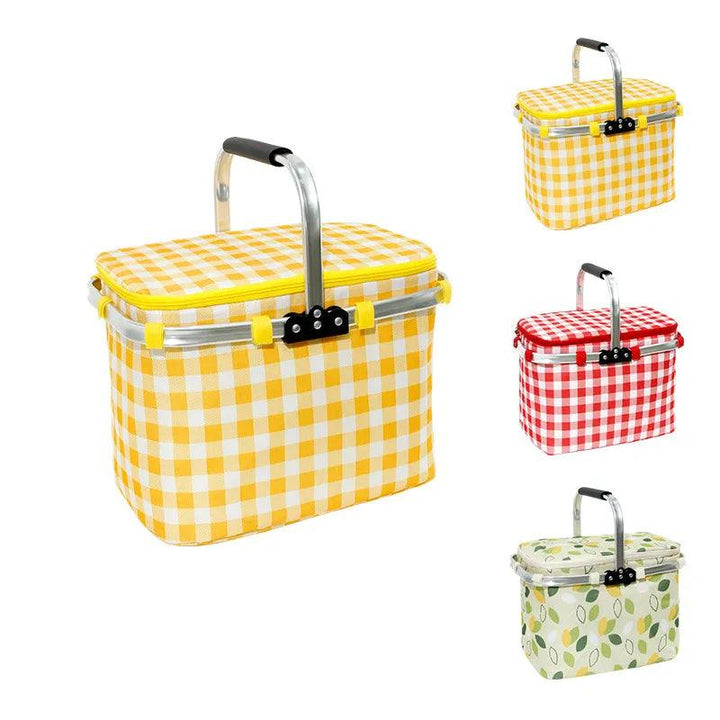 Lisslune | Stylish Outdoor: Versatile Waterproof Picnic Handbag with Easy Cleaning Features