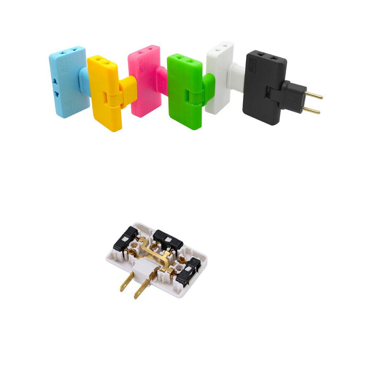 Lisslune | Foldable Tri-Plug Anywhere Charge Adapter
