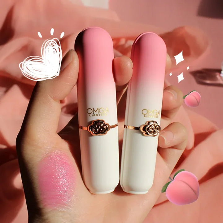 Rynx | 6 Colors Lip Balm Crystal Temperature Change Lipstick Girls Moisturizing Long-lasting Lip Gloss Make-up Lip Care Repair Cosmetics