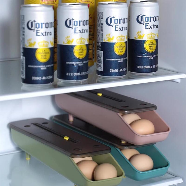 Lisslune | Automatic Stackable Refrigerator Egg Storage Box