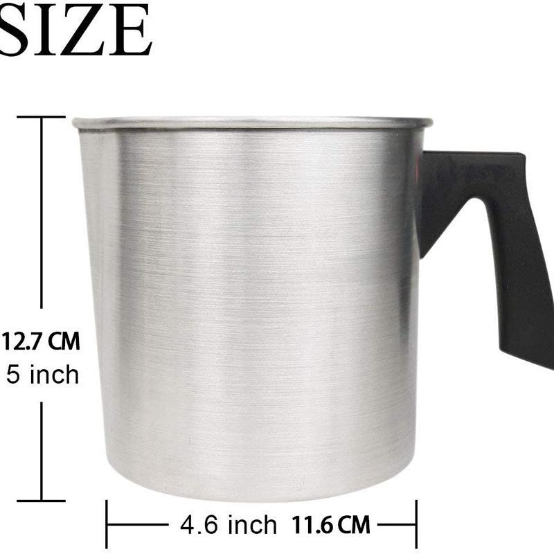 Lisslune | Premium Stainless Steel Wax Melting Set for Creative Soap and Candle Making