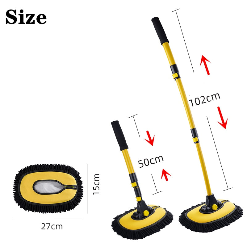 Lisslune | Ultimate Cleaning Telescopic Car Cleaner Brush