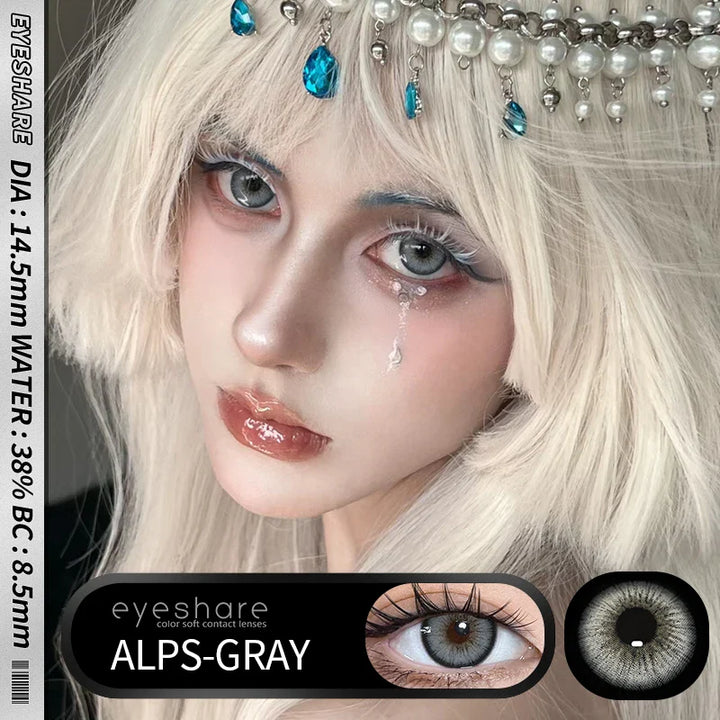 Rynx | 1 pair natural color contact lenses for eyes blue eye colors brown lens gray eye lenses annual green eye contact lens