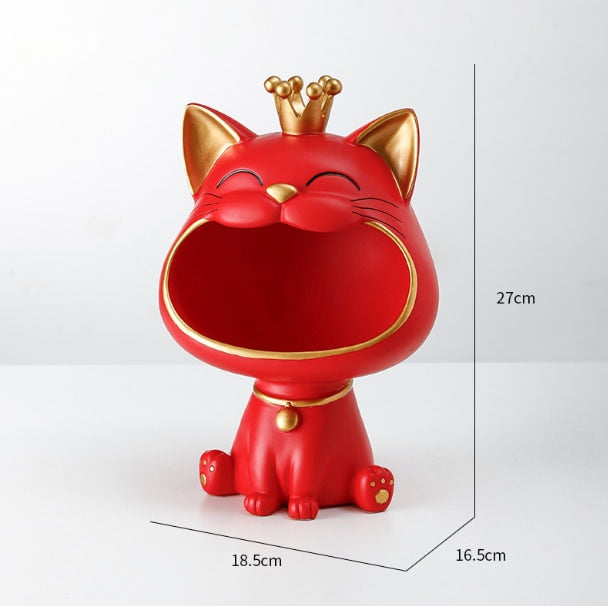 Lisslune | Fortune Kitty Statue Home Storage Box