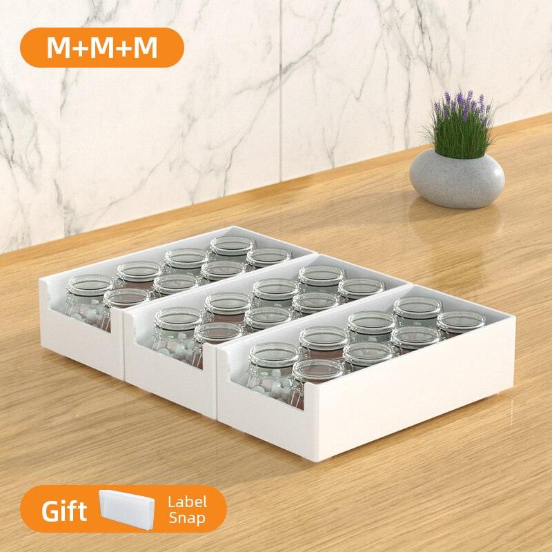 Lisslune | Stylish Kitchen Organizer Set - Modern Solution for Elegant Storage