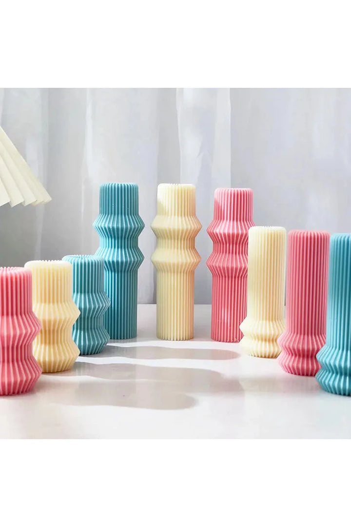 Lisslune | Roman column candle shape DIY