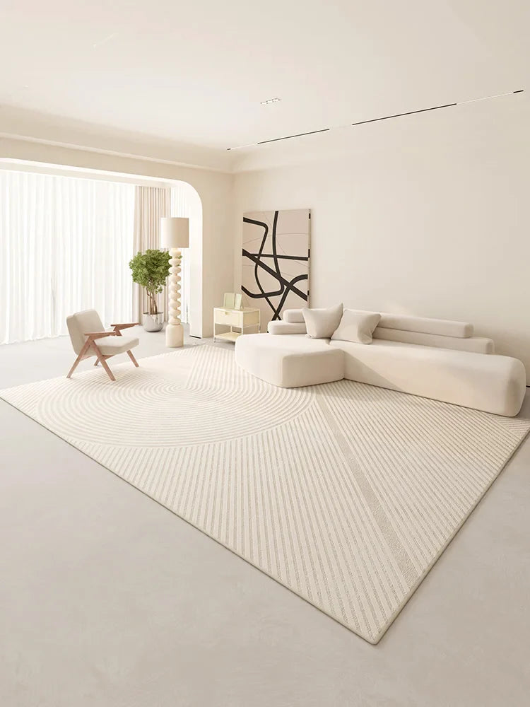 Rynx | Modern Minimalist Comfortable Line Rug Large Area Living Room Rug Soft Bedroom Rugs Luxury Home Decor Rugs tapis 양탄자