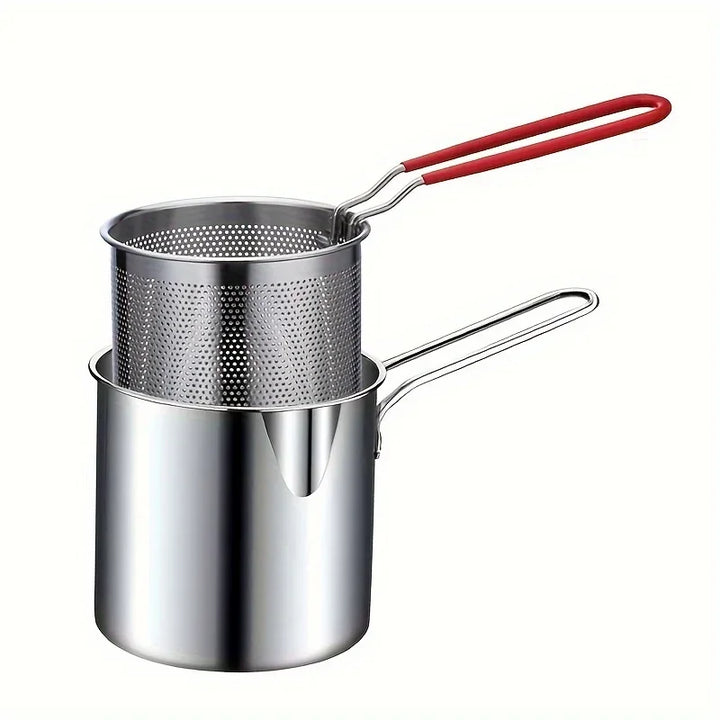 Lisslune | Stainless Steel Fryer Insert + Pot for the Stove