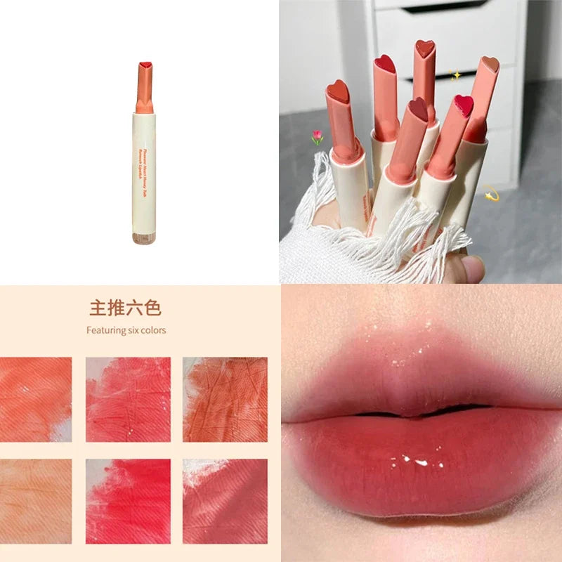 Rynx | Water Light Lip Gloss Tint Clear Mirror Lipstick Waterproof Moisturizing Lipstick Gloss Glitter Lip Balm Women Makeup