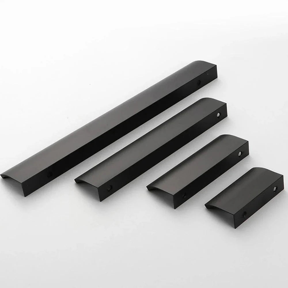 Lisslune | Veitl er Black and Gold Aluminum Alloy Cabinet Handle Collection