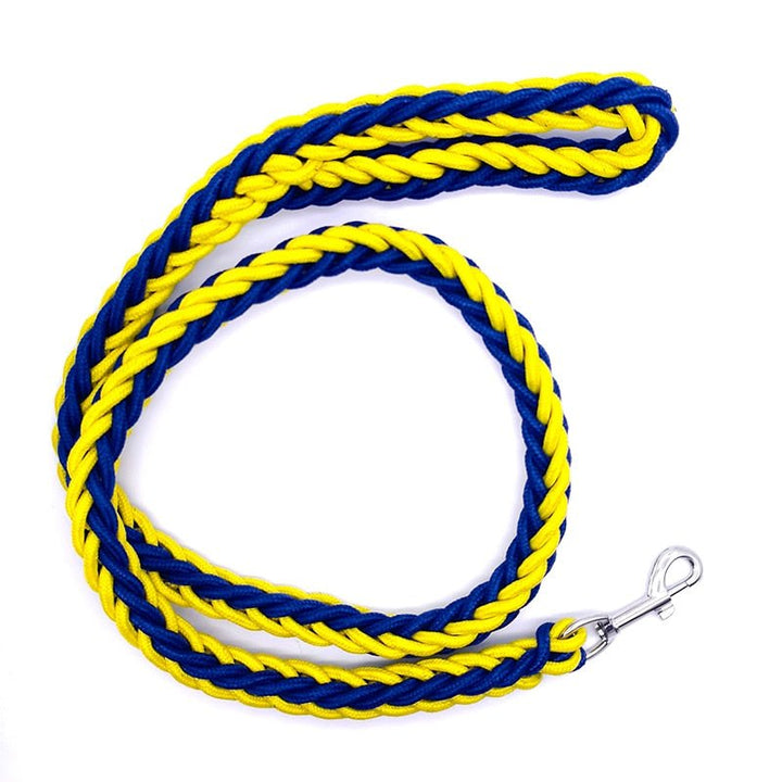 Lisslune | Braided short dog leash for large dogs