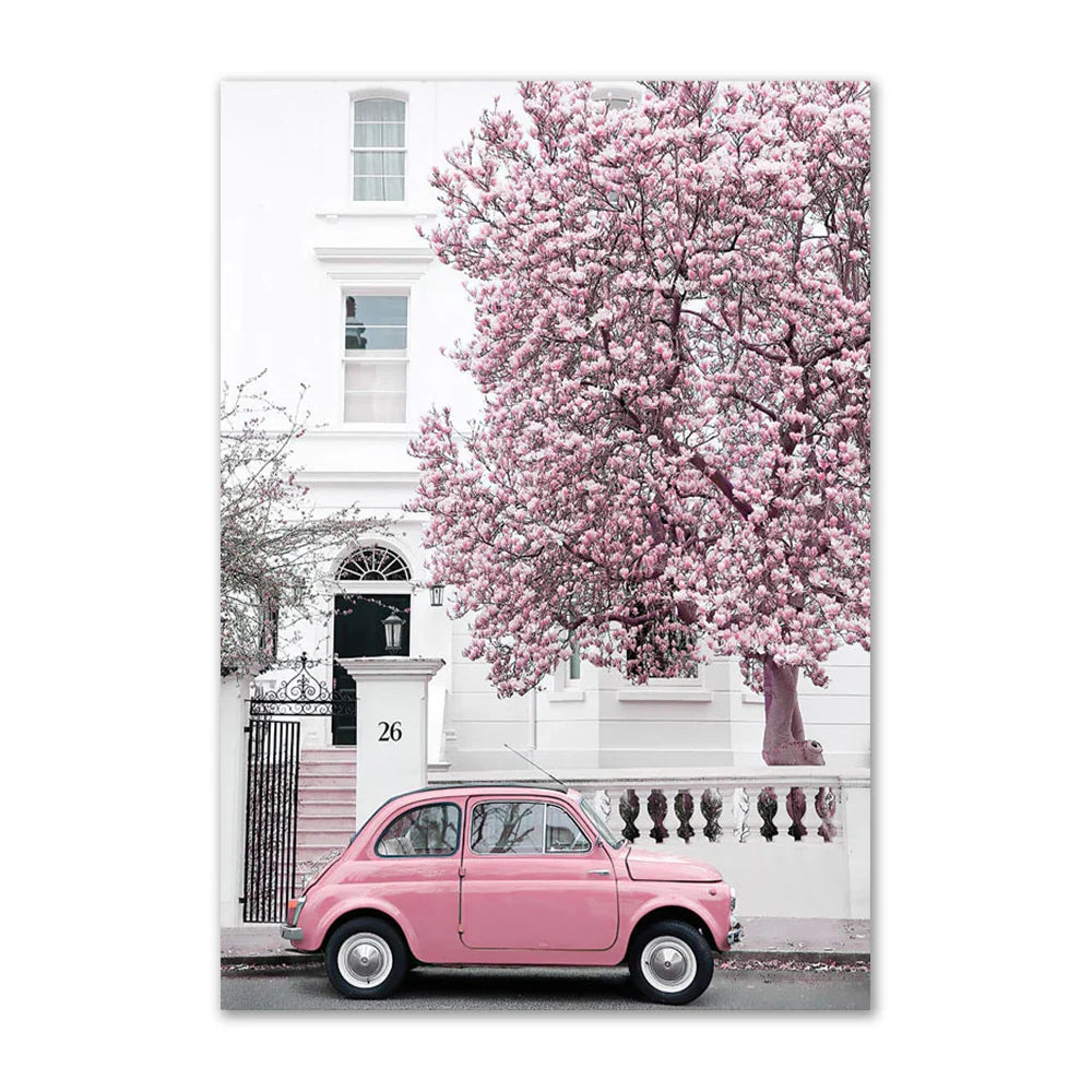 Lisslune | Floral Canvas Poster