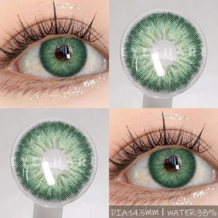 Rynx | Naturally colored contact lenses for the eyes 1 pair brown pupil contact lenses Fashion blue lenses annually cosmetic gray contact lenses