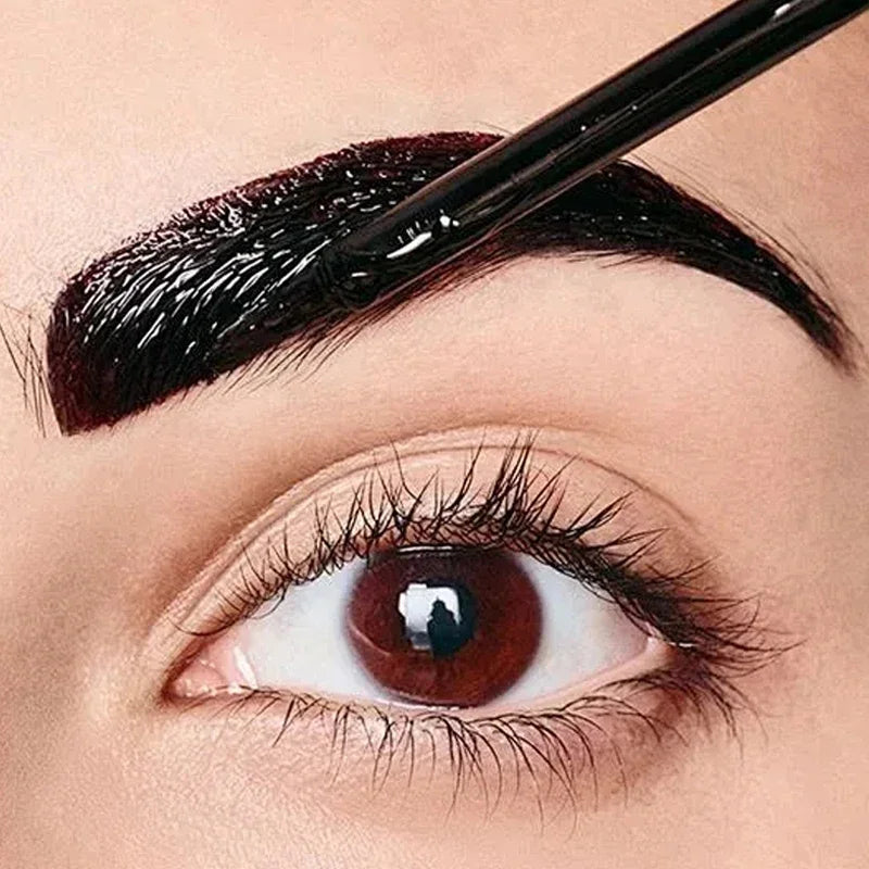 Rynx | Peel-off Eyebrow Gel Natural Eyebrow Tattoo Dark Brown Tint Makeup Waterproof Long-lasting Eyebrow Enhancer Liquid Gel Tear-proof Easy