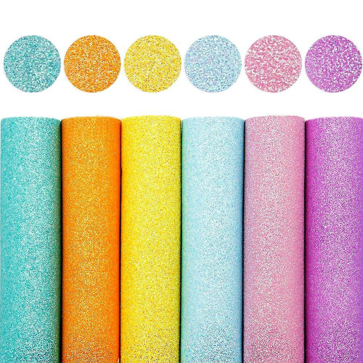 Lisslune | Vibrant Sparkle Faux Leather Craft Set