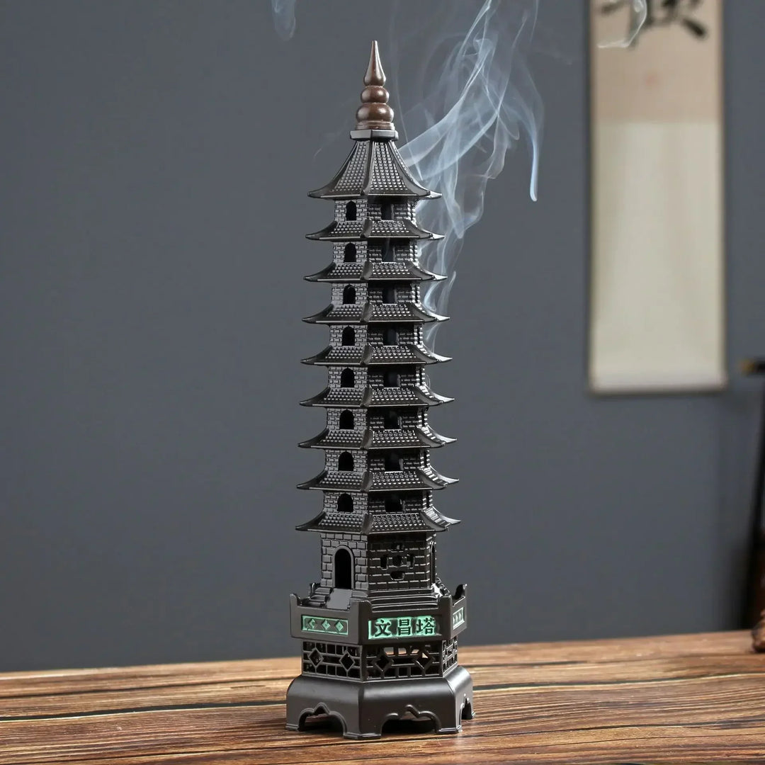 Lisslune | Zen Tower-Style Smoke Waterfall Incense Burner