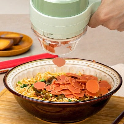 Lisslune | 2in1 Portable Vegetable Slicer Blender