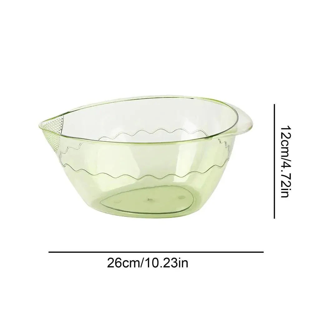 Lisslune | Ergonomic transparent rice cooker with fine drainage holes