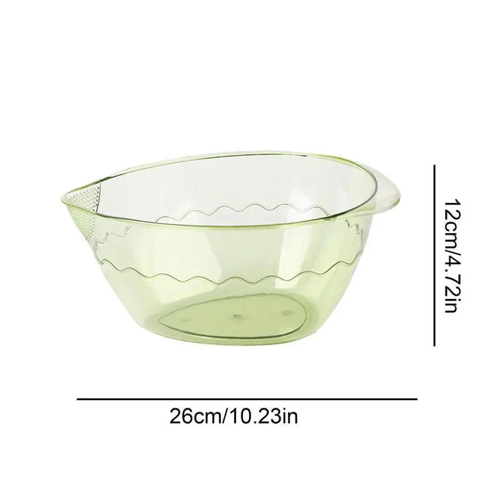 Lisslune | Ergonomic transparent rice cooker with fine drainage holes