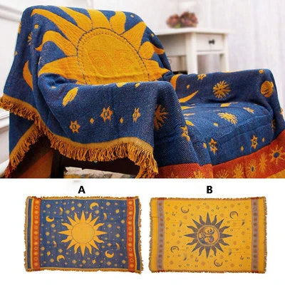 Lisslune | Sunburst Throw Blanket