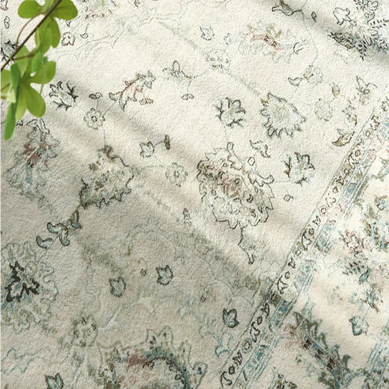 Rynx | Persian large living room rug Comfortable soft bedroom fluffy rug modern home decor aesthetic coffee table rugs IG