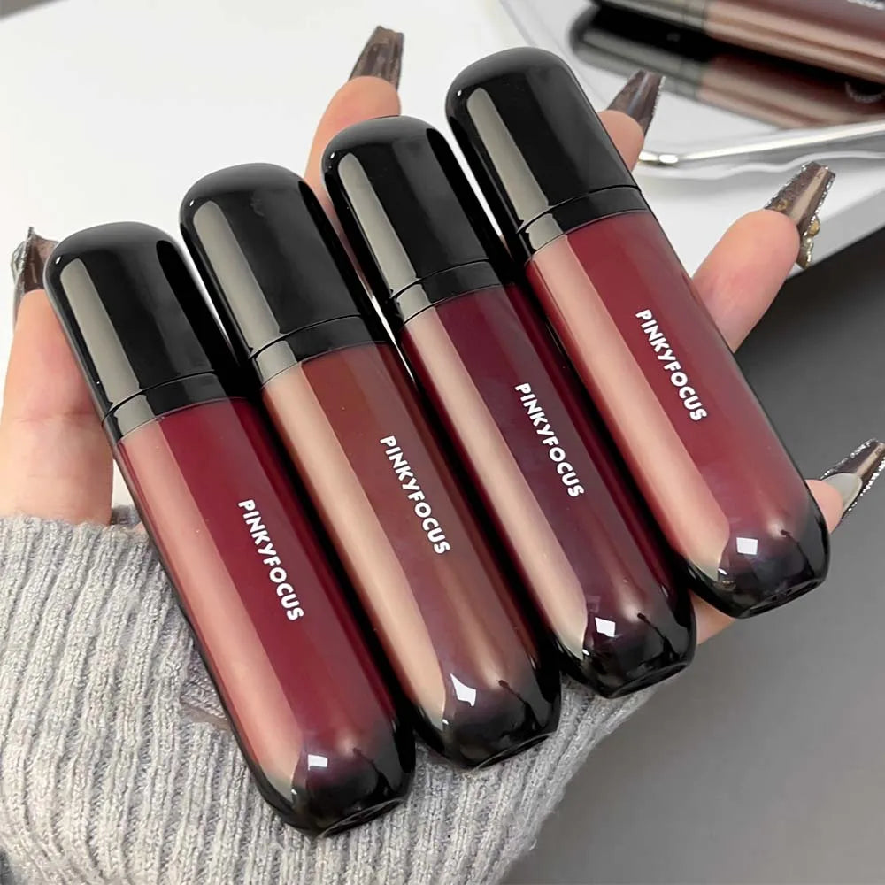 Rynx | Water Glass Lip Gloss Liquid Lipstick Waterproof Clear Moisturizing No Faded Color Gel Lipstick Makeup Women Korean Cosmetics
