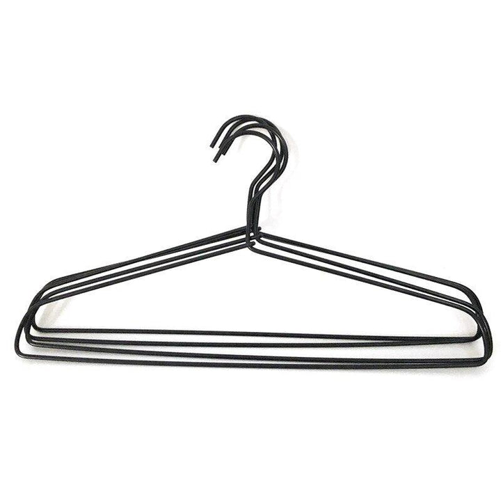 Lisslune | Elegant Metal Hanger Collection - 10-piece Set for Optimal Closet Management