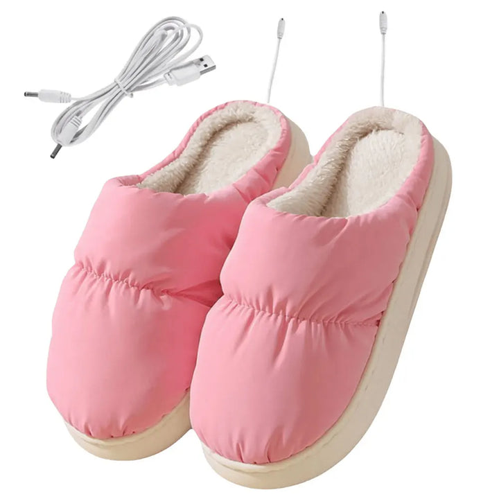 Lisslune | WarmStride - Thick heated house shoes