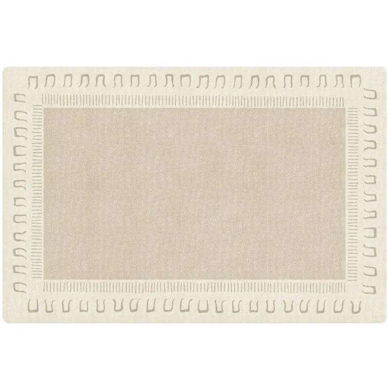 Rynx | French Bedroom Nightstand Decorative Pillow Cream Style Living Room Large Area Rug Soft Plush Wardrobe Coffee Table Rugs Carpet