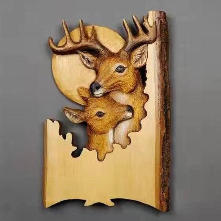 Lisslune | Handcrafted Nature Embrace Animal Sculptures Decor