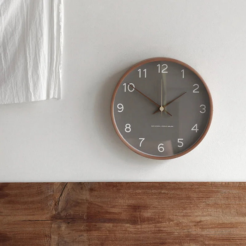 Lisslune | TranscendTime | Wall clock made of wood and glass