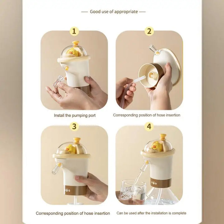 Lisslune | Cute Animals Quick Dispensing Automatic Drink Dispenser