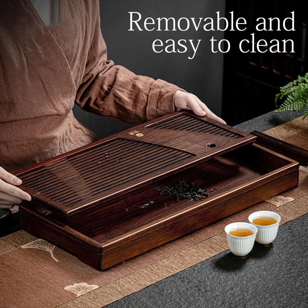 Lisslune | Bamboo Solid Wood Tea Ceremony Tray