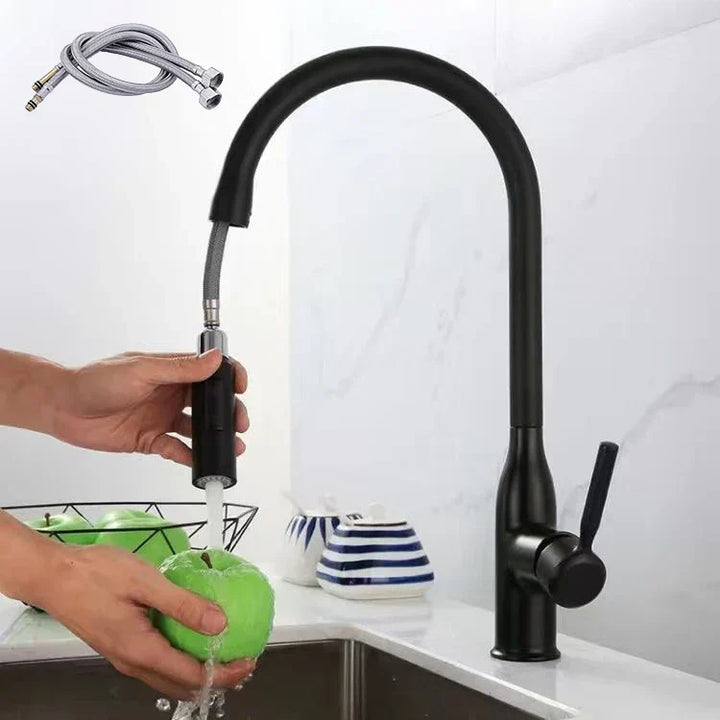 Lisslune | PureFlow - Kitchen Tap with Retractable Hand Shower