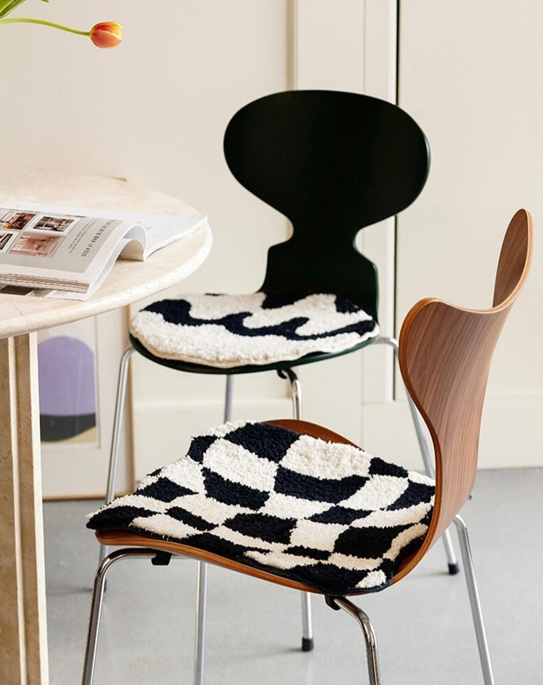 Lisslune | Wavy Grid Seat Cushion