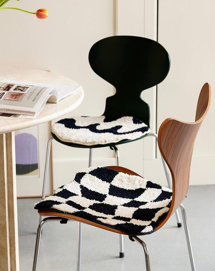 Lisslune | Wavy Grid Seat Cushion