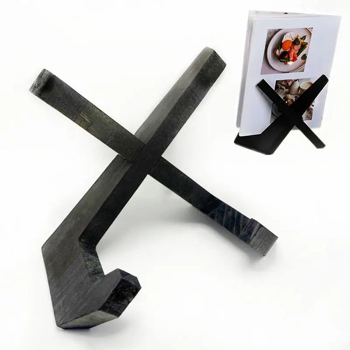 Lisslune | WoodenTabletEase | Practical wooden stand for (cook)books