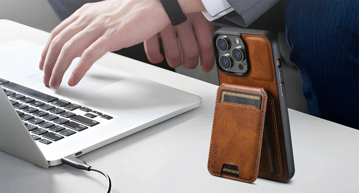 Lisslune | Noble iPhone Leather Case with Card Slots