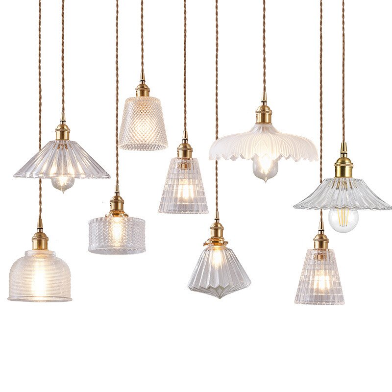 Lisslune | Nordic Brilliance Transparent Glass Pendant Lamp