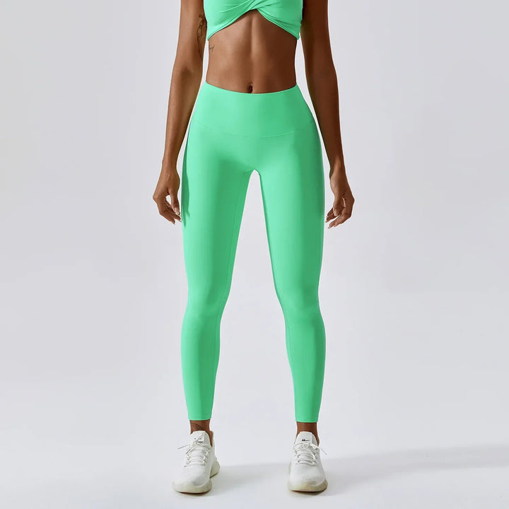 Lisslune | Breathable Push-Up Yoga Leggings with Peach Lift