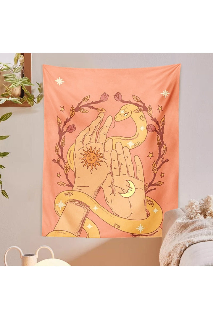 Lisslune | and Moon E-Girl Tapestry